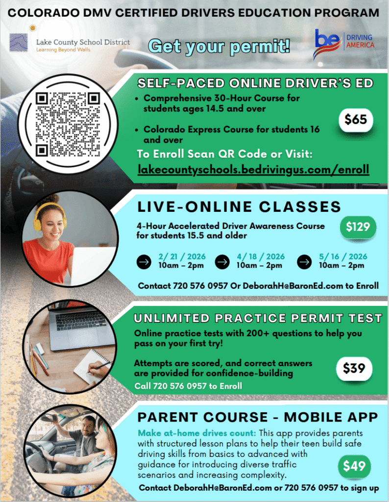 Colorado DMV Certified Drivers Education Program