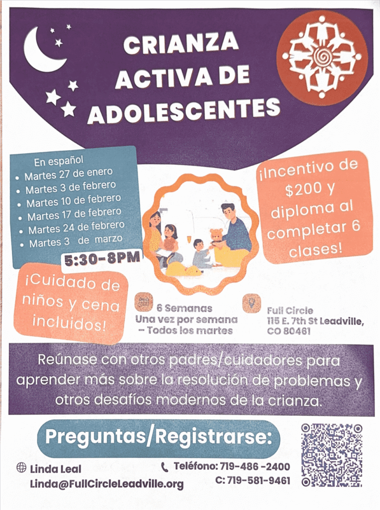 crianza activa de adolescentes