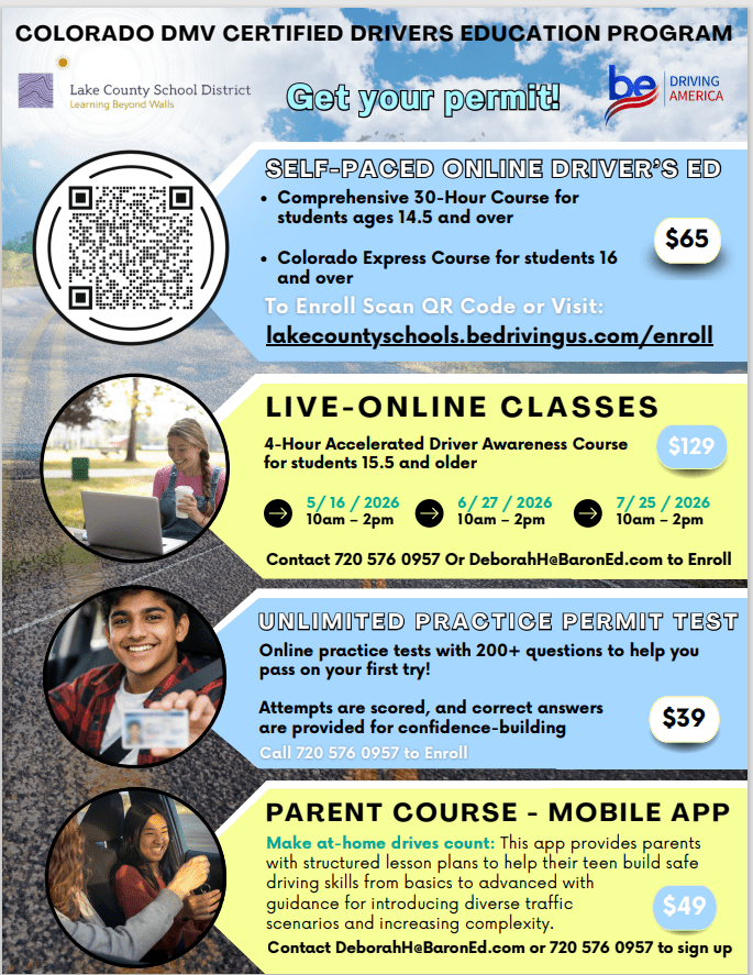 Colorado DMV Certified Drivers Education Program