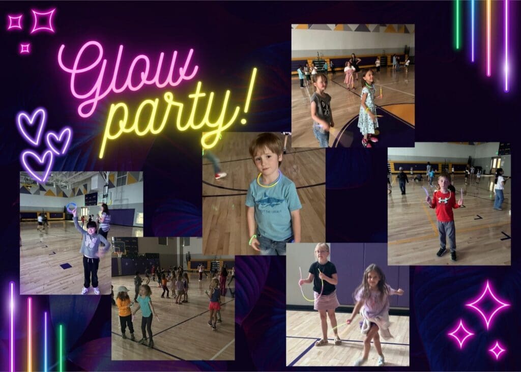 Yellow and Pink Bright Neon Night Party Virtual Invitation