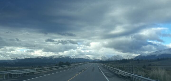 View of Mountains from Hayden Meadows in Leadville.