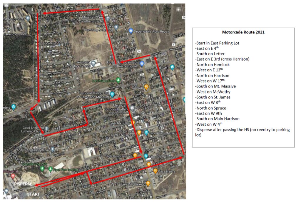 Class of 2026 Motorcade Tonight at 6:00pm