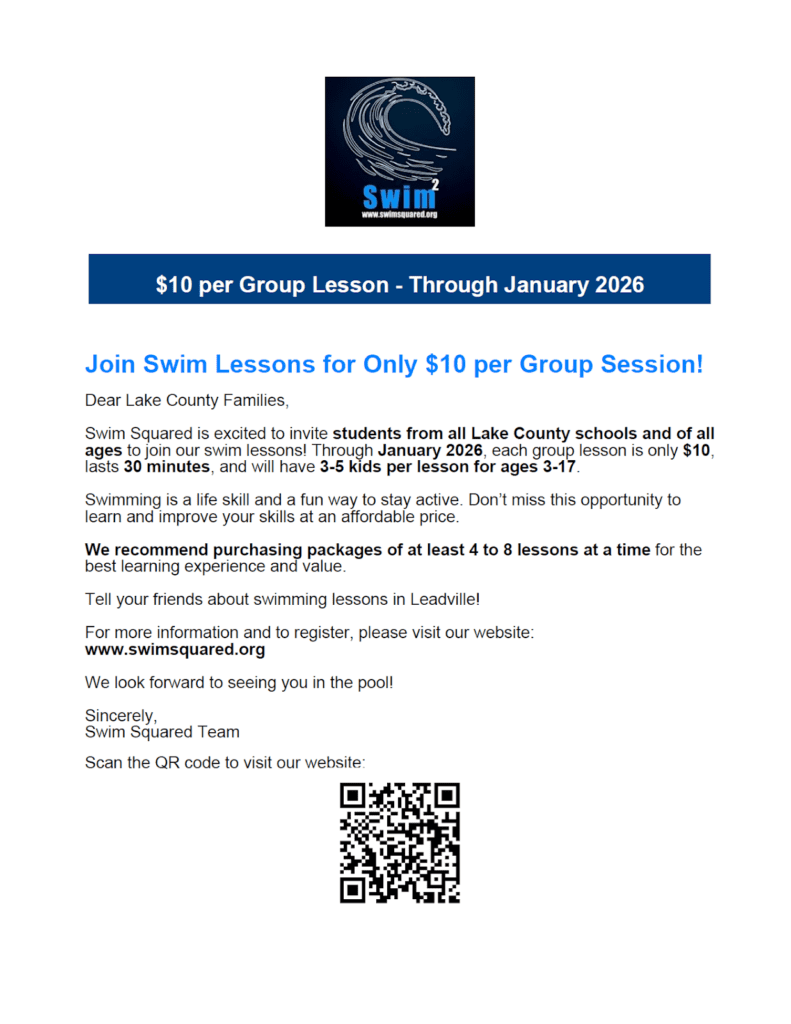 News From LCHS 1/09/2026