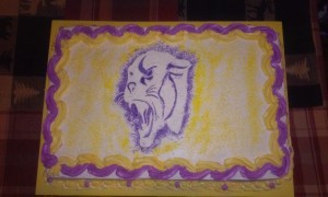 panther cake