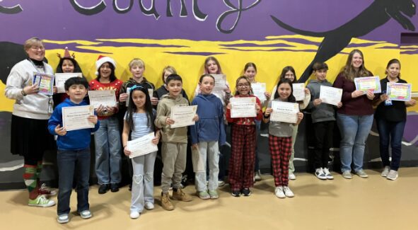 LCIS Students of the Month for the Habit of Craftsmanship