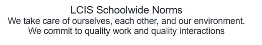 LCIS Friday Afternoon Shout Out 1-23-26