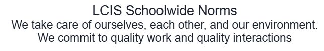 LCIS Friday Afternoon Shout Out 3/20/26