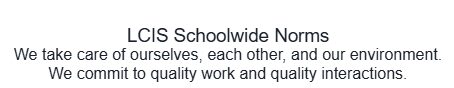 LCIS Friday Afternoon Shout Out 5-14-26