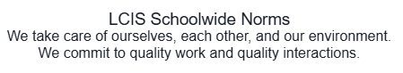 LCIS Friday Afternoon Shout Out 5-1-26