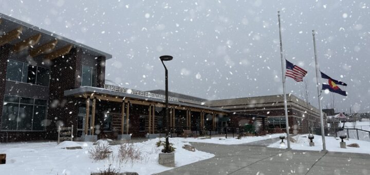 Snowy Day in Leadville