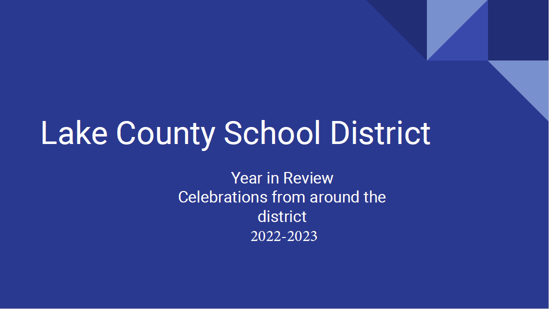 Lake County School District Learning Beyond Walls